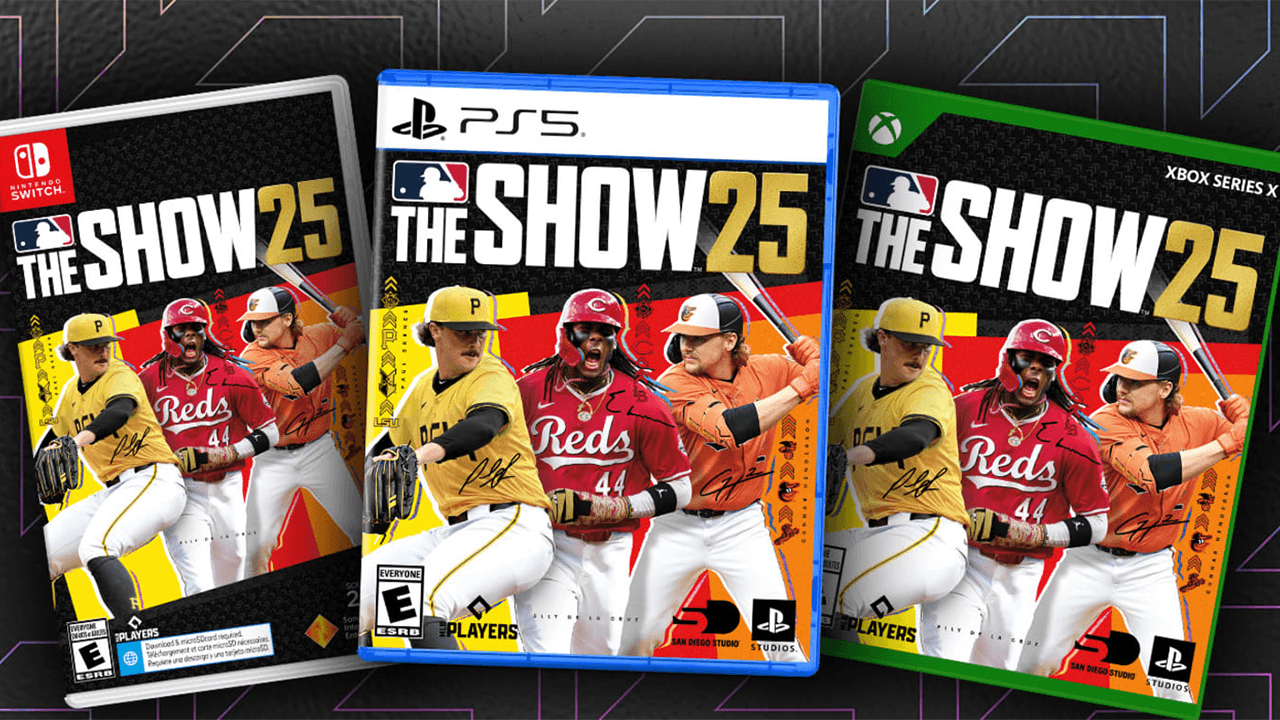 MLB 25 box art for all platforms